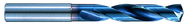 L9605 19/64 Aqua EX 3xD Carbide Drill Oil Hole - Benchmark Tooling