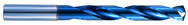 L9607 9/16 Aqua Ex 5xD Carbide Drill Oil Hole - Benchmark Tooling
