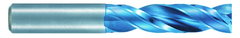 8mm Dia. - X 94mm OAL - 3XD-Carbide-Drill-Aqua EX Coated - Benchmark Tooling
