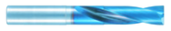 L9830 12mm Aqua Ex Flat Carbide Drill with Radius - Benchmark Tooling