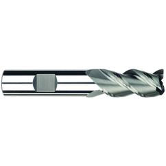 1/2X3-1/4 OAL 2FL .015R EM-UNC(W) - Benchmark Tooling