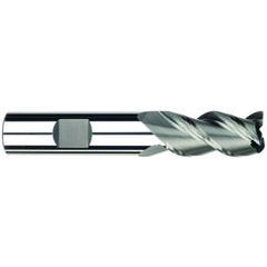 1/2X3-1/4 OAL 2FL .015R EM-UNC(W) - Benchmark Tooling