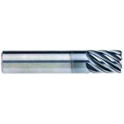 3/8" Dia. - 1/2" LOC - 2" OAL - .015 CR 7FL Carbide End Mill - AlCrNx - Benchmark Tooling