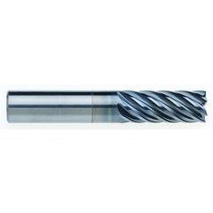 16mm Dia. - 34mm LOC - 92mm OAL - 0.5mm CR 7FL Carbide End Mill - AlCrNx - Benchmark Tooling