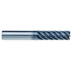 5/8" Dia. - 2-1/8" LOC - 4" OAL - 7 FL Carbide End Mill - AlCrNx - Benchmark Tooling