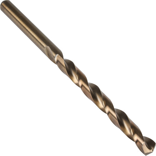 #39 Precision Twist Drill HSS-E Bronze 135 Taper Length Drill Long ANSI Series M52CO E-code # M52CON39 - Exact Industrial Supply