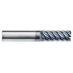 1/4" Dia. - 3/4" LOC - 2-1/2" OAL - 6 FL Carbide End Mill-AlTiN-x - Benchmark Tooling