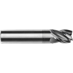 3 mm × 3 mm × 9 mm × 38 mm AlCrNX M924 4F SQ RR Pow-R-Feed Mill