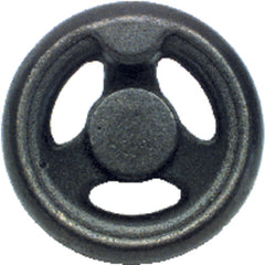 Cast Iron Hand Wheel (No Holes) - 6″ Wheel Diameter, 1 3/8″ Hub Diameter - Benchmark Tooling