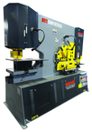 193 Ton - 24-9/16" Throat - 15HP, 440V, 3PH Motor Dual Cylinder Complete Integrated Ironworker - Benchmark Tooling