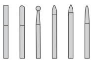 CARBIDE DIAMOND BURR SET #2 D/C - Benchmark Tooling