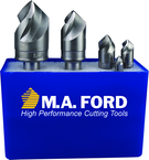 82 Degree 3 Flute Aircraft Countersink Set - Benchmark Tooling