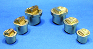 #28328 - 30mm OAL - Serrated Jaw & Hardness - Dyna-Force¬ Clamp - Benchmark Tooling