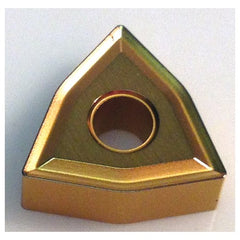 WNMG 431 M45 PT1115, 0.016'Ä≥ Corner Radius, 0.187'Ä≥ Thick, 1/2'Ä≥ Inscribed Circle, TiN|TiCN|Al2O3|TiN, Trigon, Turning Indexable Insert - Benchmark Tooling