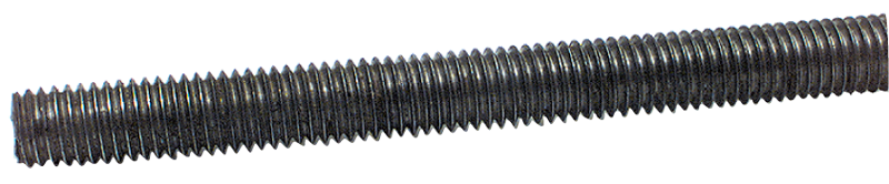 Threaded Rod - 1-1/4-12; 3 Feet Long; Steel-Oil Plain - Benchmark Tooling