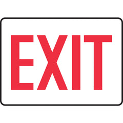 Sign, Exit, 10″ × 14″, Vinyl - Benchmark Tooling