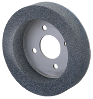 6 x 1 x 4" - Silicon Carbide (GC) / 120I Type 2 - Tool & Cutter Grinding Wheel - Benchmark Tooling