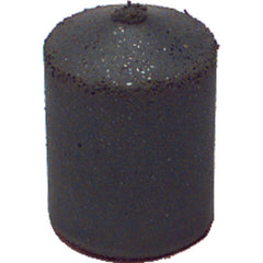 1 1/4″ × 7/8″ × 1/4″ - Pointed Resin Bonded Rubber Cone (Medium Grit) - Benchmark Tooling