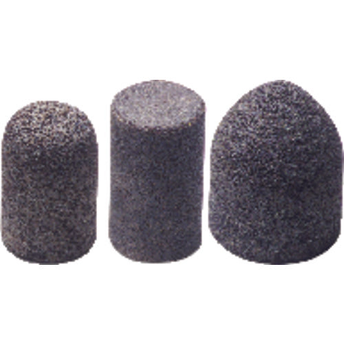 2″ × 3″ × 5/8″–11–24 Grit - Aluminum Oxide - Style 18R - Resin Plug - Benchmark Tooling