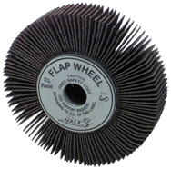 6 x 2 x 1" - 80 Grit - Unmounted Flap Wheel - Benchmark Tooling