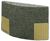 11-1/4 x 3 x 8'' - High 30-I Grit - Grinding Wheel Segment - Benchmark Tooling