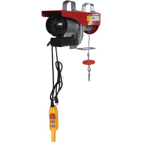 Mini Cable Hoist W/ 1000 lb Capacity - Exact Industrial Supply