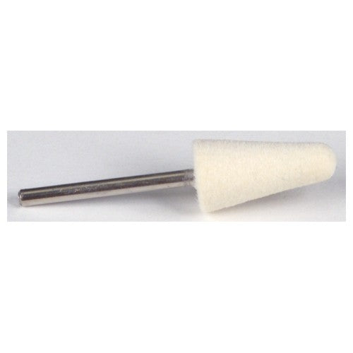 1/2″ 1″ 1/8″ Shank - Rock Hard Tapered Felt Bob - Benchmark Tooling