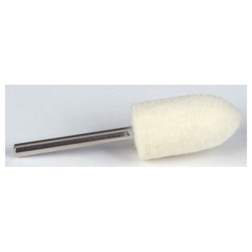 1/2″ 1″ 1/8″ Shank - Rock Hard Cone Felt Bob - Benchmark Tooling