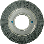 4" Diameter - 5/8" Arbor Hole - Nylon Abrasive Straight Wheel - Benchmark Tooling