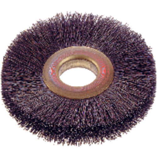 3″ Diameter-5/8″ Arbor Hole - Steel Wire Straight Wheel - Benchmark Tooling