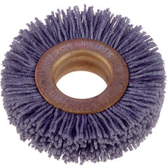 1 1/2″ Diameter-1/2″ Arbor Hole - Nylon Abrasive Straight Wheel