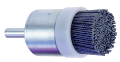 3/4'' Diameter - Nylon Abrasive End Brush - Benchmark Tooling