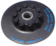 4-1/2" - BD55F Style - Resin Fibre Disc Quick Change Holder Pad - Medium - Benchmark Tooling