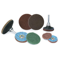 3″ - Turn-On - Medium Grit - Buff & Blend Quick Change Disc Alt mfg # 840457 - Benchmark Tooling