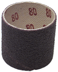 1 x 3'' - 80 Grit - A/O Resin Bond Abrasive Band - Benchmark Tooling