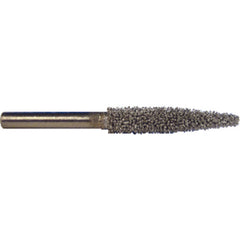 1/4″ × 1/2″-1/8″ Shank - Taper SSG Carbide Burr - Benchmark Tooling