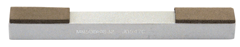 1'' Diamond Length - 4'' OAL (3/8 x 3/8") - 150/220 Grit - Double End Resin Bond Diamond Hone - Benchmark Tooling