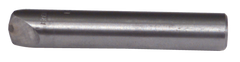 1/3 Carat - 3/8 x 2-1/2'' Shank - Lapped Diamond Chisel for Radius Tool - Benchmark Tooling