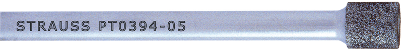 .197 x .236 x 1/8" - Medium Grit - Diamond Mandrel - Benchmark Tooling