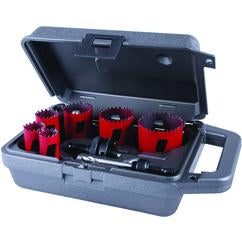 MHS04P PLUMBERS HOLE SAW KIT - Benchmark Tooling