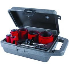 MHS100 HS STEEL HOLE SAW KIT - Benchmark Tooling