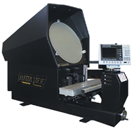 #OC150X - Comb. Grid/Radius Overlay Chart - Optical Comparator Accessory - Benchmark Tooling