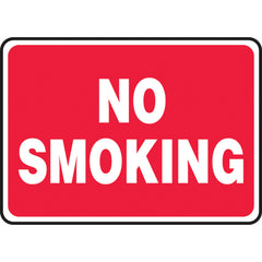 Sign, No Smoking, 7″ × 10″, Vinyl - Benchmark Tooling