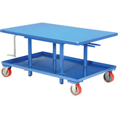 Low Profile Mech Post Table 30 × 48 - Exact Industrial Supply