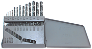 13 Pc. 1mm - 7mm by .5mm HSS Surface Treated Jobber Drill Set - Benchmark Tooling