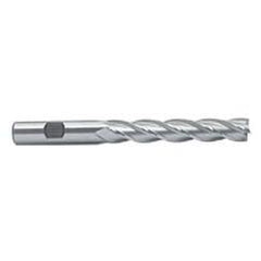 1-1/4 Dia. x 8-1/2 Overall Length 4-Flute Square End M-42 Cobalt SE End Mill-Round Shank-Center Cut-Uncoated - Benchmark Tooling