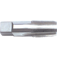 ‎3/8-18 NPTF 4 Flute High Speed Steel High Hook Design Pipe Tap-Bright Series/List #2120 - Exact Industrial Supply