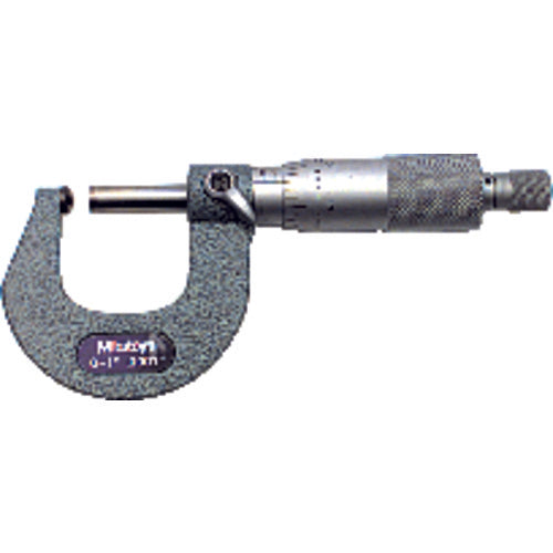 ‎0-25 mm Measuring Range-0.01 mm Graduation - Ratchet Thimble - Carbide Face - Ball Anvil Micrometer - Benchmark Tooling