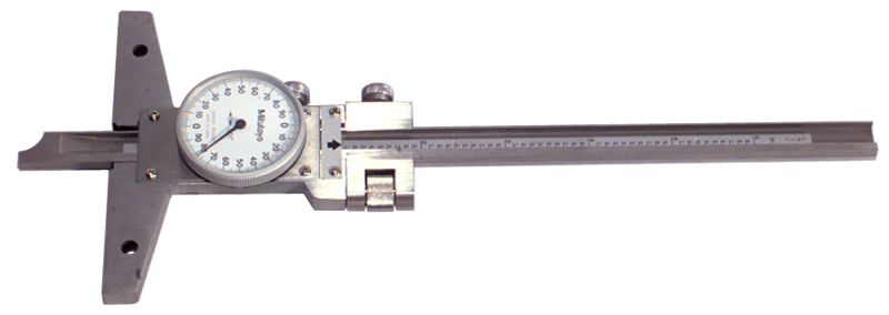 0-8" DIAL DEPTH GAGE - Benchmark Tooling