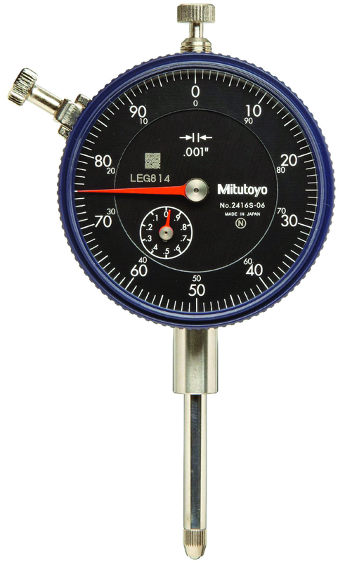 .125" .0005" GRAD DIAL INDICATOR - Benchmark Tooling